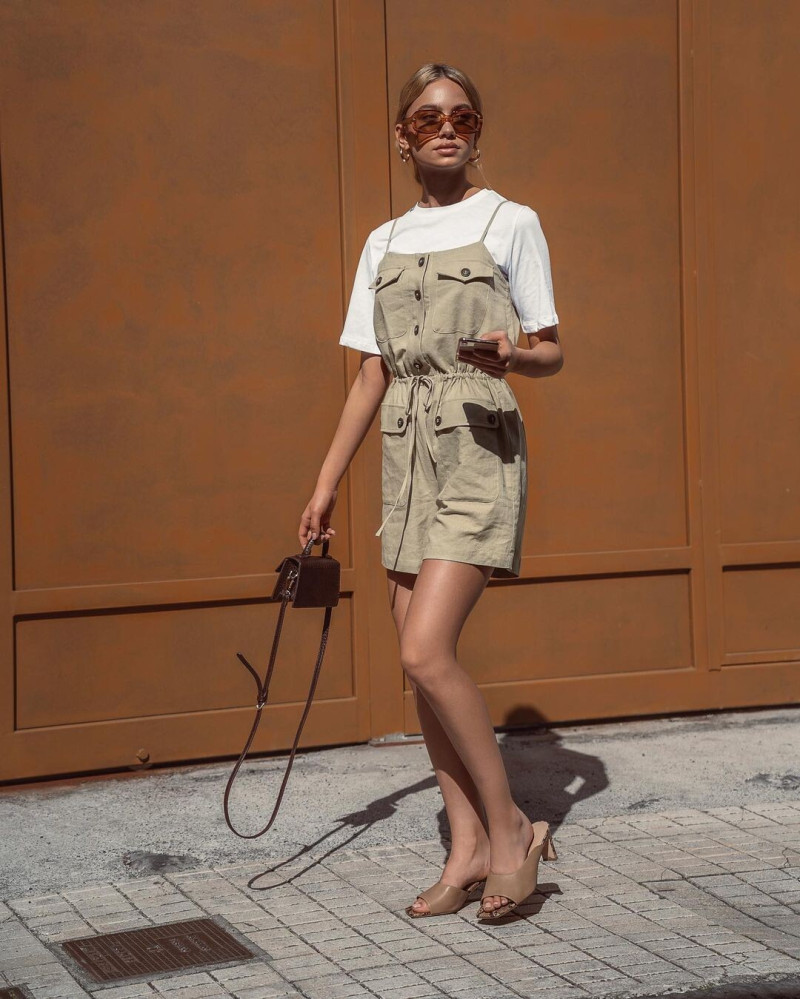 Ella Ayalon featured in  the NA-KD (RETAILER) lookbook for Summer 2021