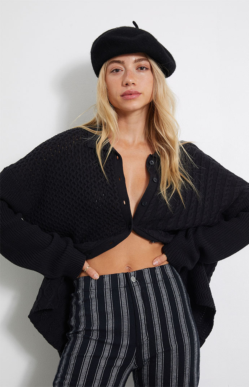 Ella Ayalon featured in  the PacSun catalogue for Winter 2022