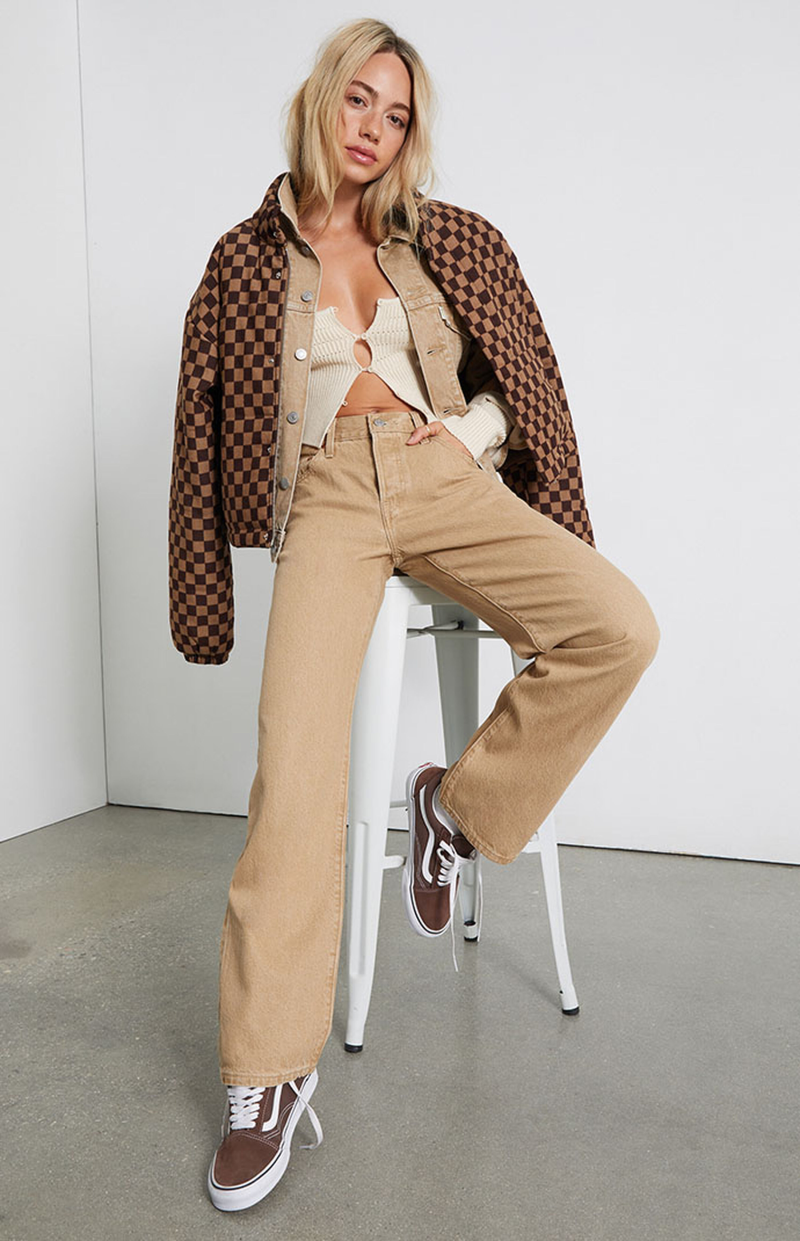Ella Ayalon featured in  the PacSun catalogue for Winter 2022