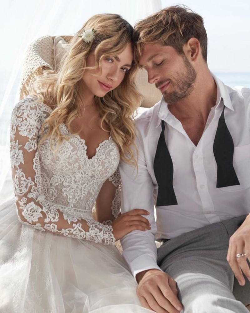 Ella Ayalon featured in  the Maggie Sottero lookbook for Autumn/Winter 2021