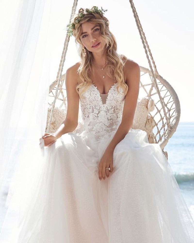 Ella Ayalon featured in  the Maggie Sottero lookbook for Autumn/Winter 2021