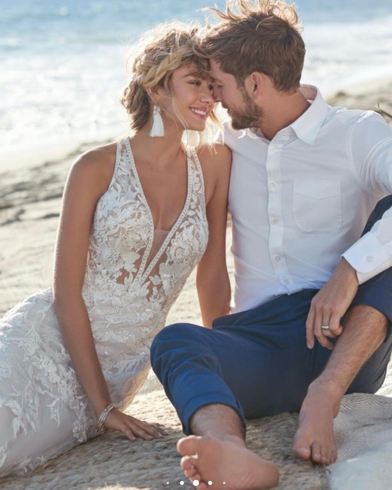 Ella Ayalon featured in  the Maggie Sottero lookbook for Autumn/Winter 2021