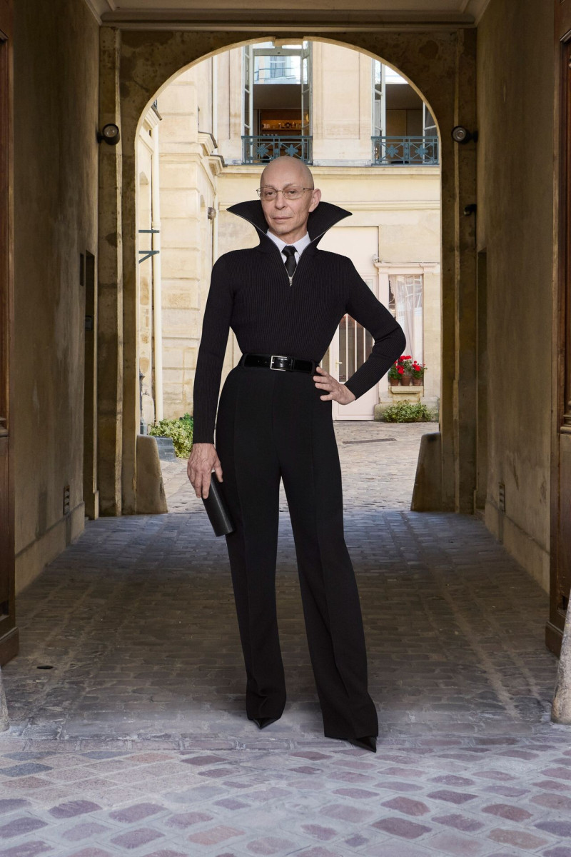 Agel Akol featured in  the Balenciaga advertisement for Autumn/Winter 2025
