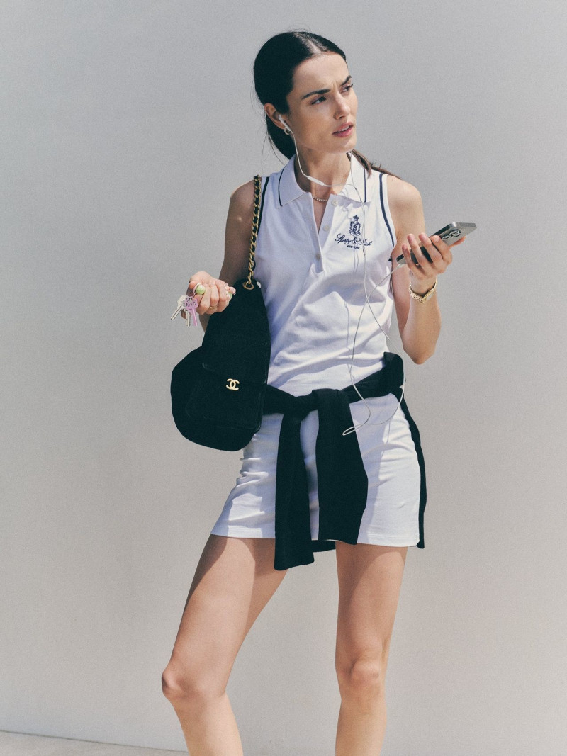 Sporty & Rich tennis drop 2025 advertisement for Pre-Fall 2025