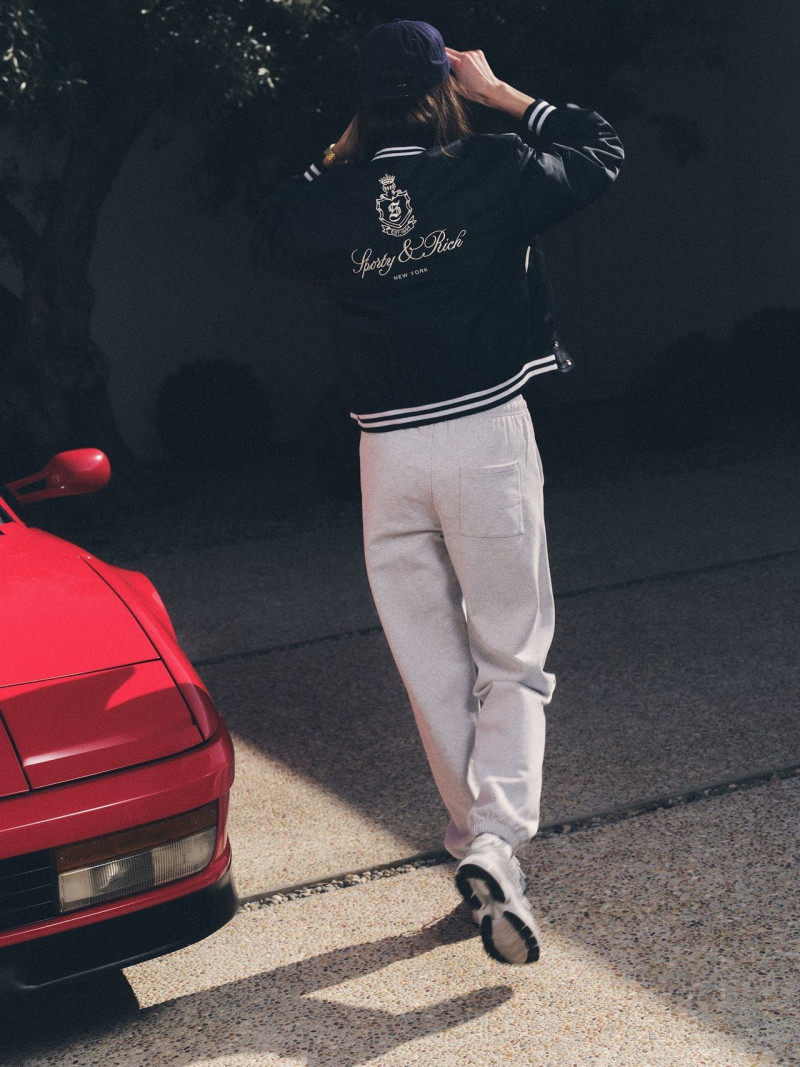 Sporty & Rich tennis drop 2025 advertisement for Pre-Fall 2025