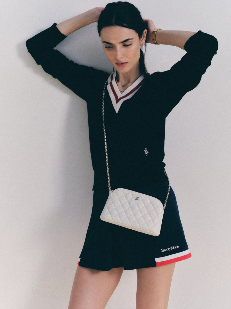 Sporty & Rich tennis drop 2025 advertisement for Pre-Fall 2025