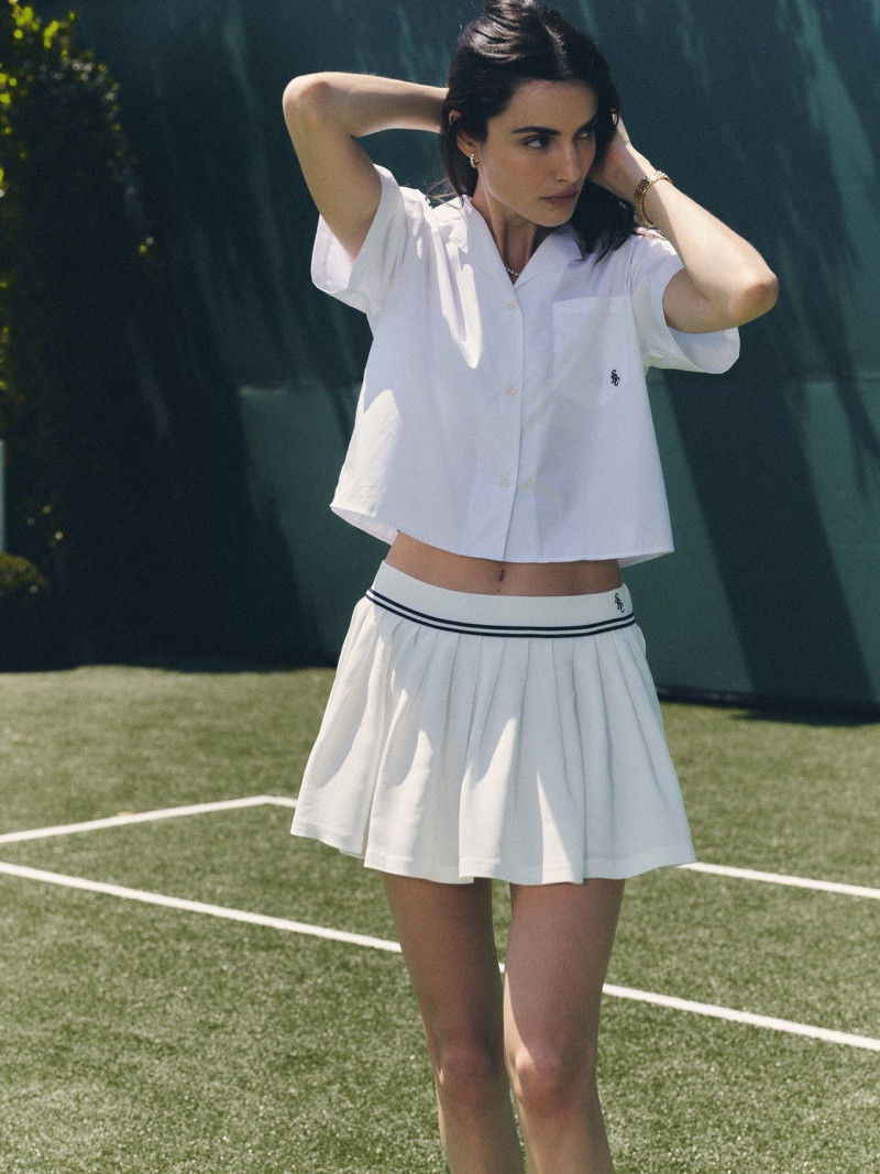 Sporty & Rich tennis drop 2025 advertisement for Pre-Fall 2025