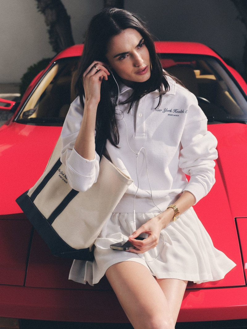 Sporty & Rich tennis drop 2025 advertisement for Pre-Fall 2025