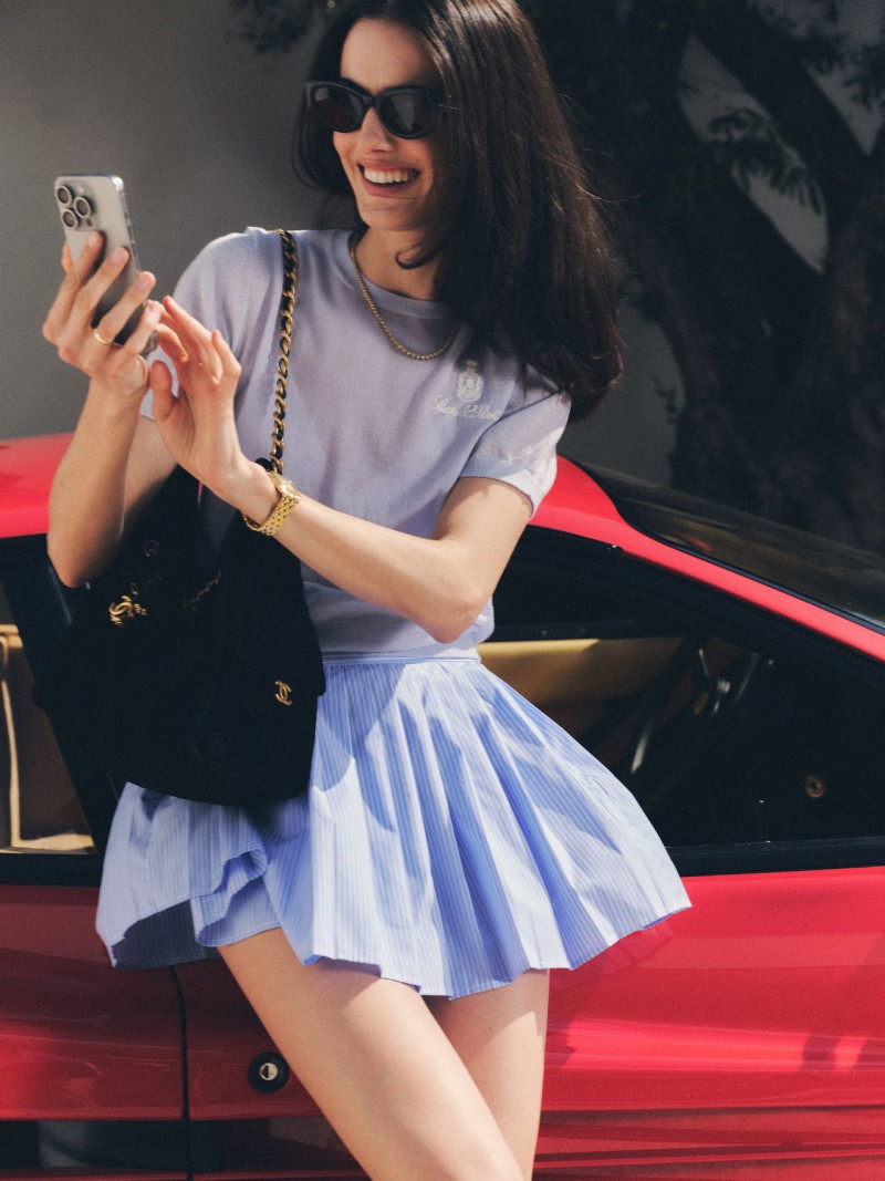 Sporty & Rich tennis drop 2025 advertisement for Pre-Fall 2025