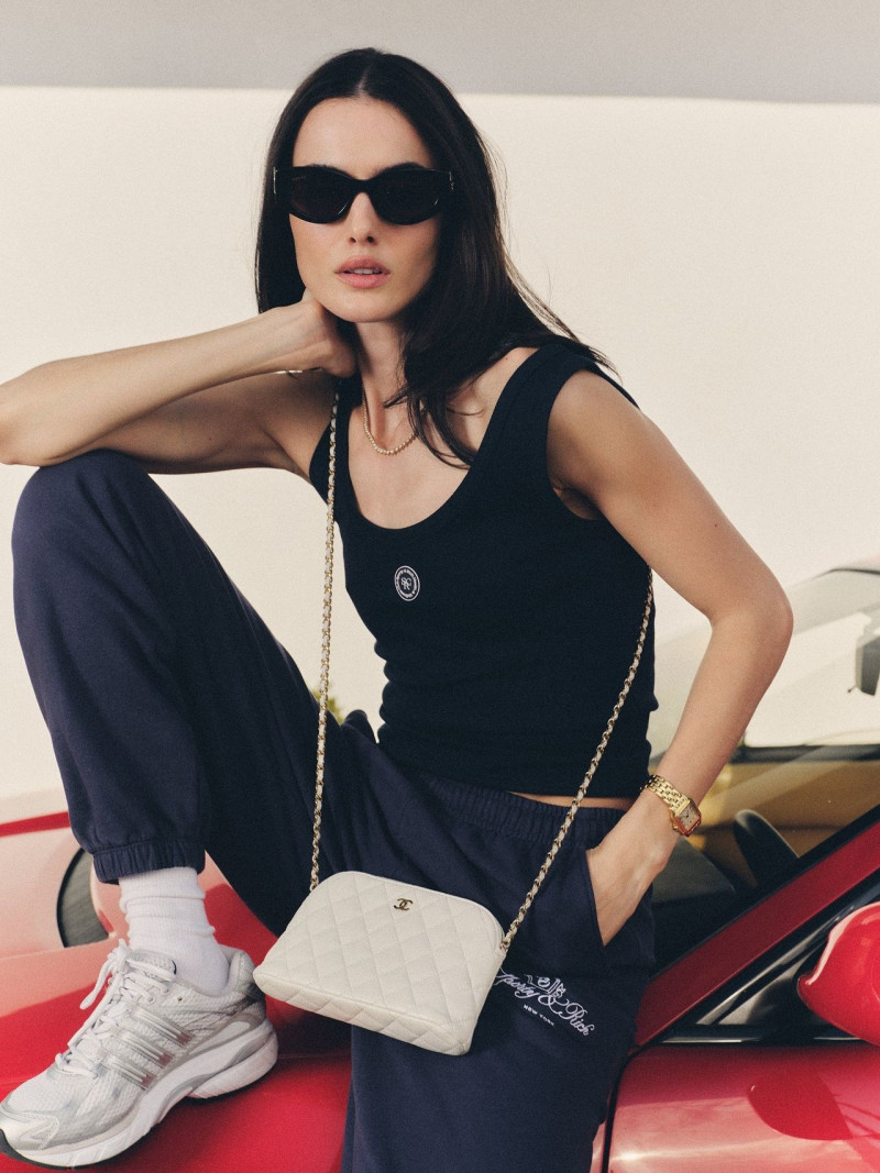 Sporty & Rich tennis drop 2025 advertisement for Pre-Fall 2025