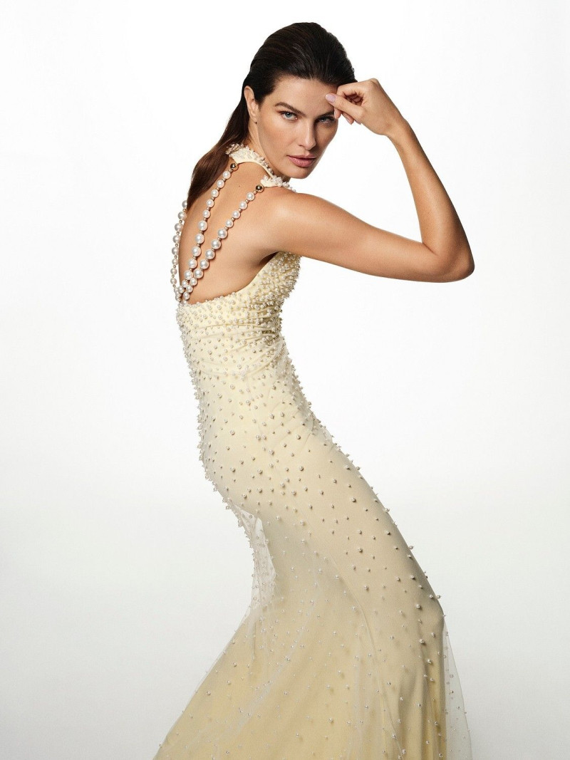 Isabeli Fontana featured in  the Genny advertisement for Spring/Summer 2025