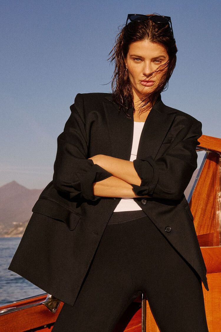 Isabeli Fontana featured in  the Alo Yoga advertisement for Spring/Summer 2025