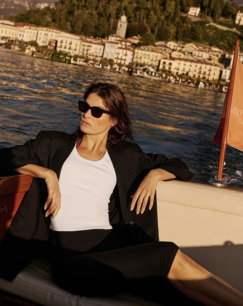 Isabeli Fontana featured in  the Alo Yoga advertisement for Spring/Summer 2025