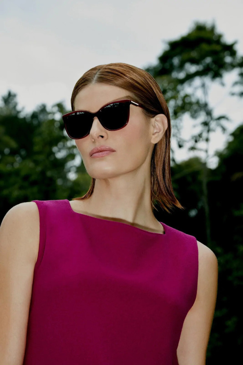 Isabeli Fontana featured in  the Pierre Cardin advertisement for Spring/Summer 2024