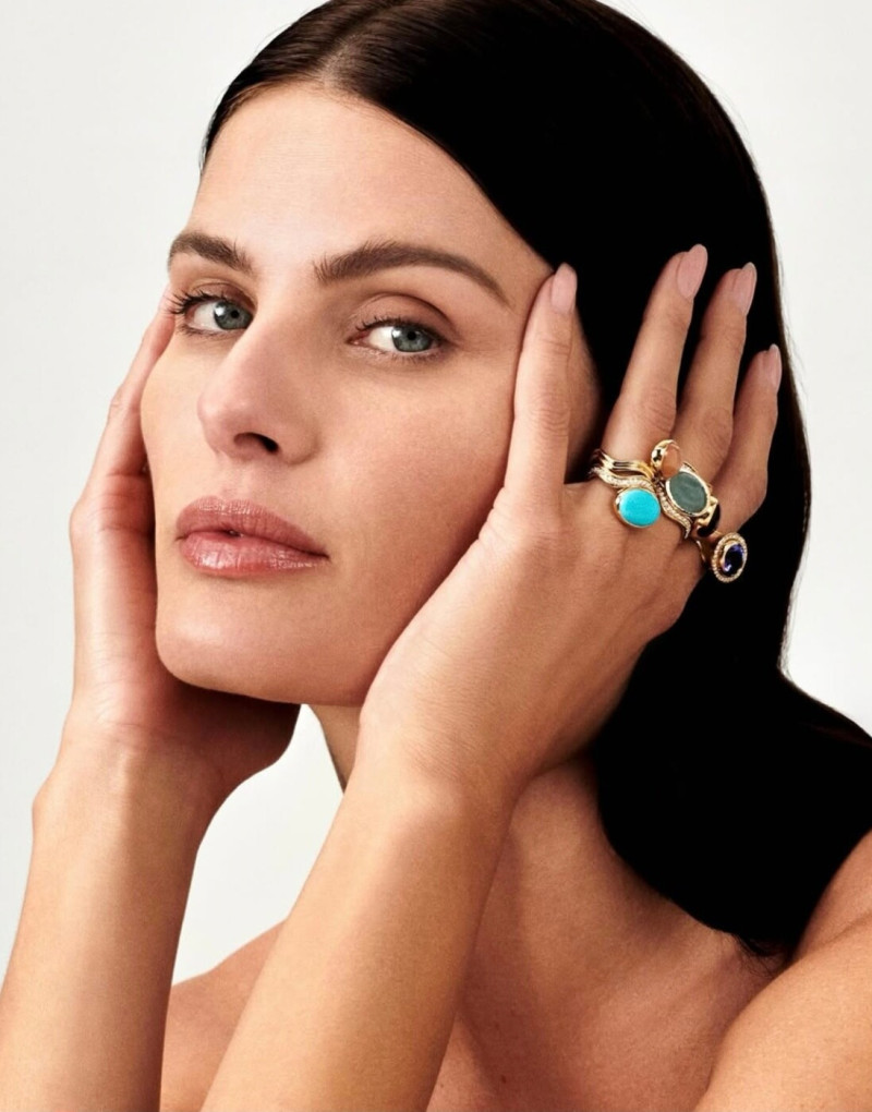 Isabeli Fontana featured in  the Jamie Turner Designs advertisement for Spring/Summer 2025