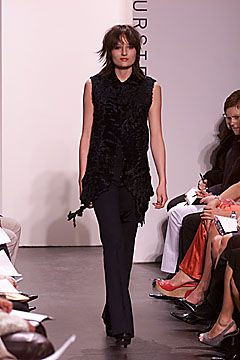 Diane Von Furstenberg fashion show for Autumn/Winter 2001