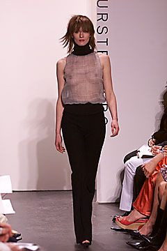Diane Von Furstenberg fashion show for Autumn/Winter 2001