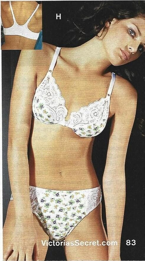 Isabeli Fontana featured in  the Victoria\'s Secret catalogue for Spring/Summer 2001