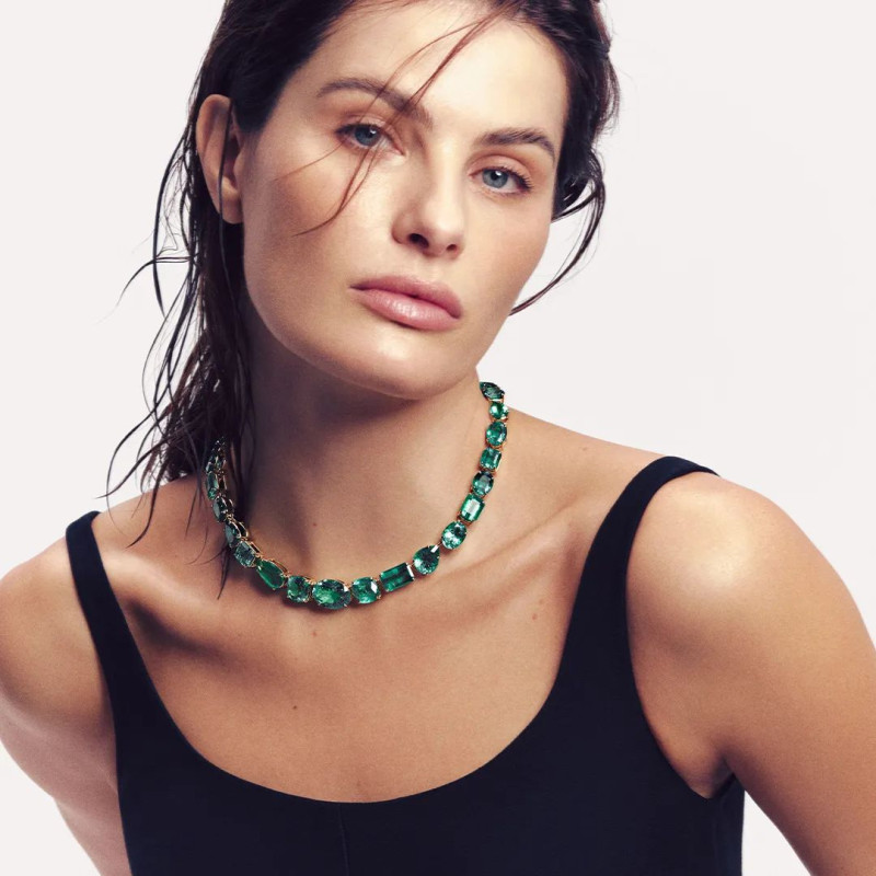 Isabeli Fontana featured in  the Amsterdam Sauer advertisement for Autumn/Winter 2024