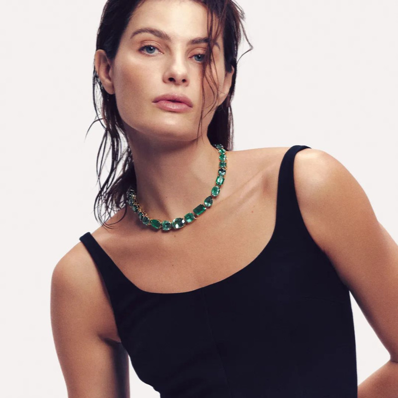 Isabeli Fontana featured in  the Amsterdam Sauer advertisement for Autumn/Winter 2024
