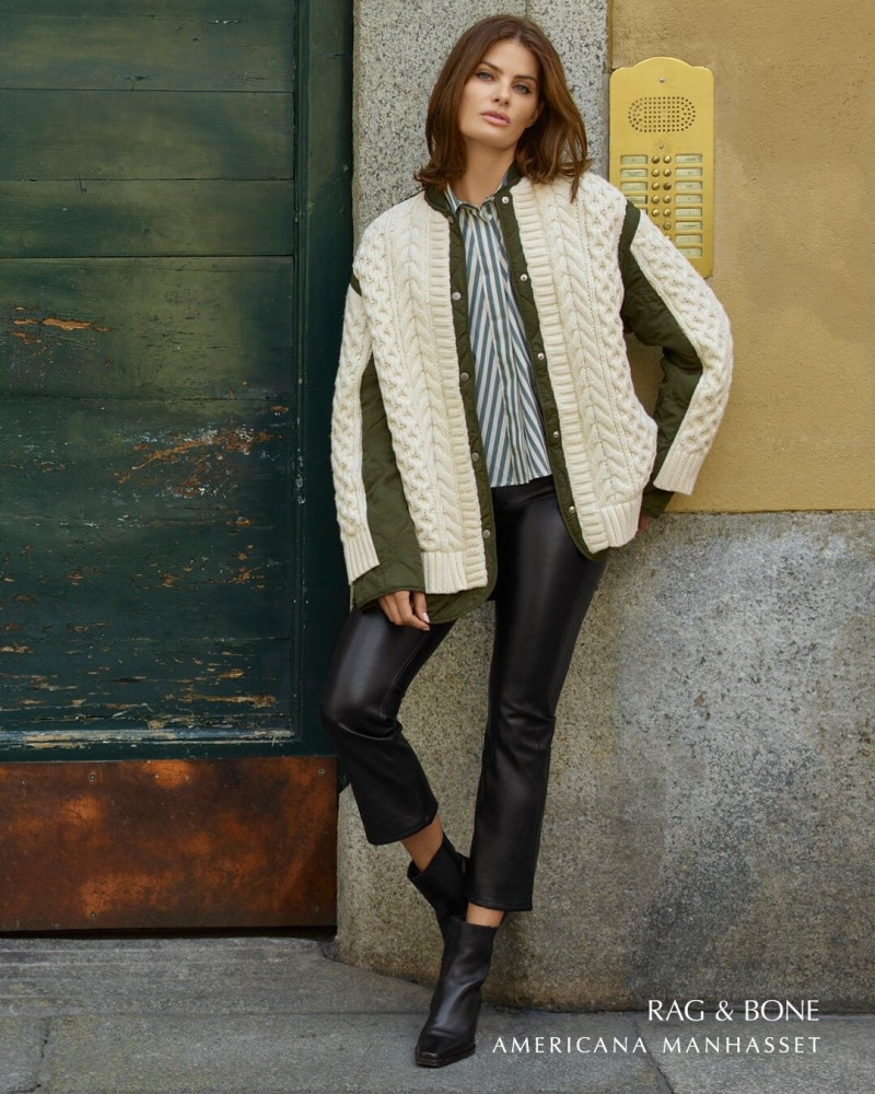 Isabeli Fontana featured in  the Americana Manhasset (RETAILER) lookbook for Fall 2024