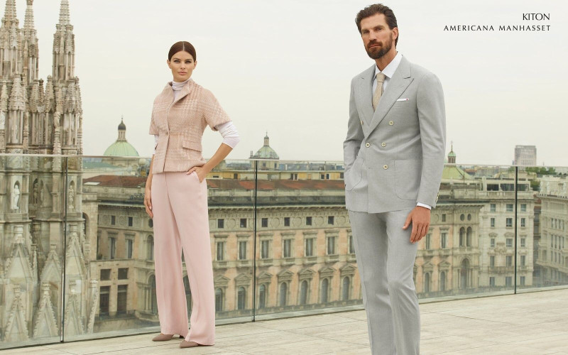 Isabeli Fontana featured in  the Americana Manhasset (RETAILER) lookbook for Fall 2024