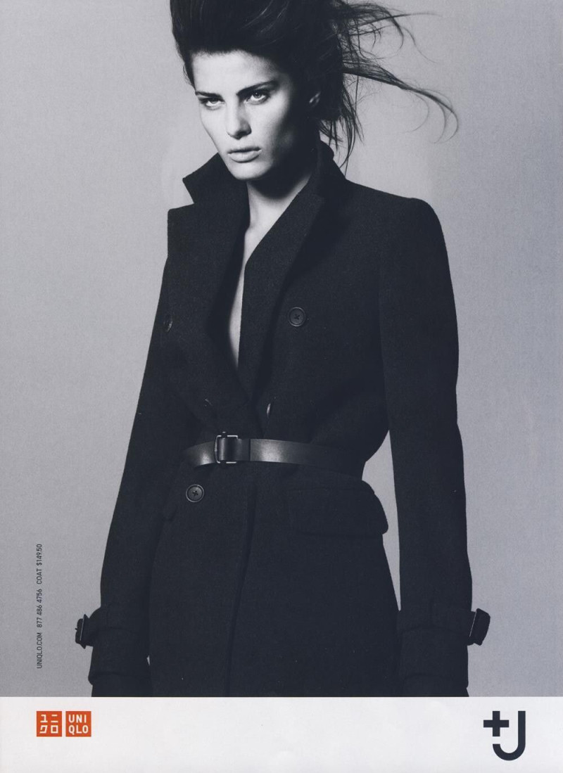 Isabeli Fontana featured in  the Uniqlo +J by Uniqlo advertisement for Autumn/Winter 2009