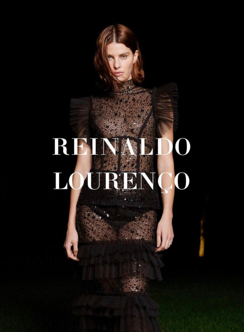 Isabeli Fontana featured in  the Reinaldo Lourenï¿½o advertisement for Autumn/Winter 2024