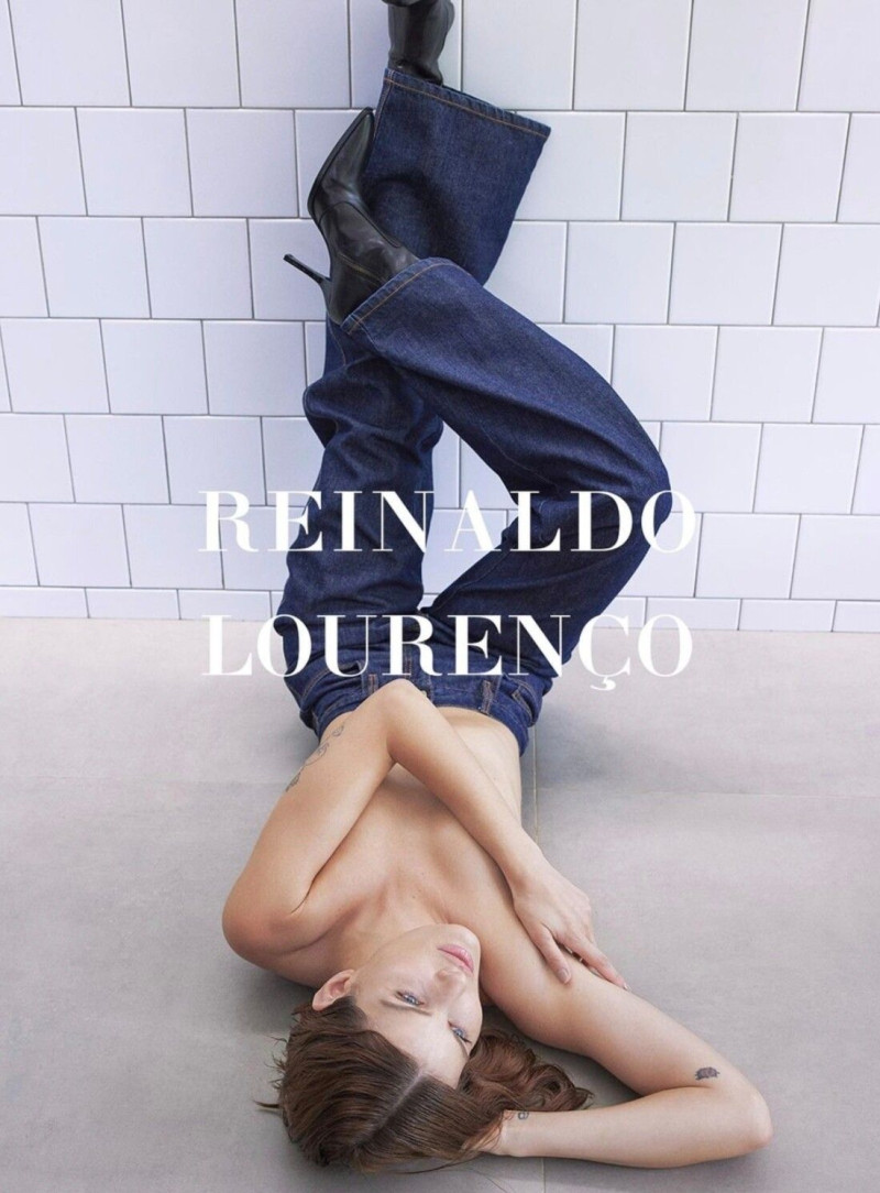 Isabeli Fontana featured in  the Reinaldo Lourenï¿½o advertisement for Autumn/Winter 2024