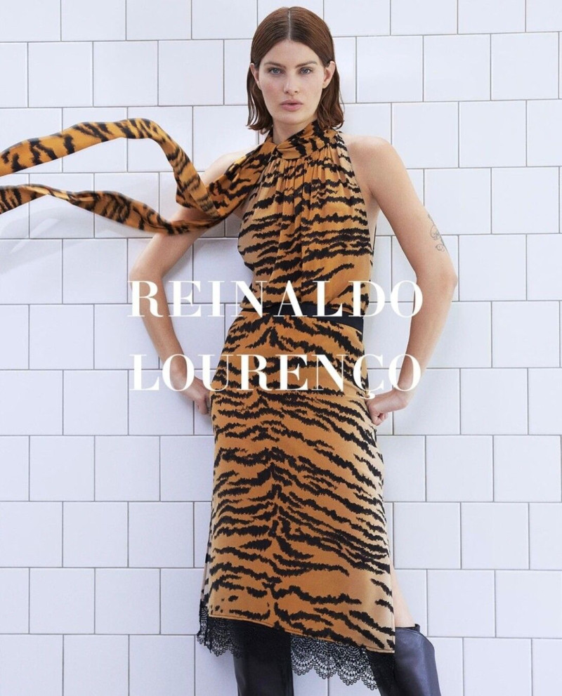 Isabeli Fontana featured in  the Reinaldo Lourenï¿½o advertisement for Autumn/Winter 2024