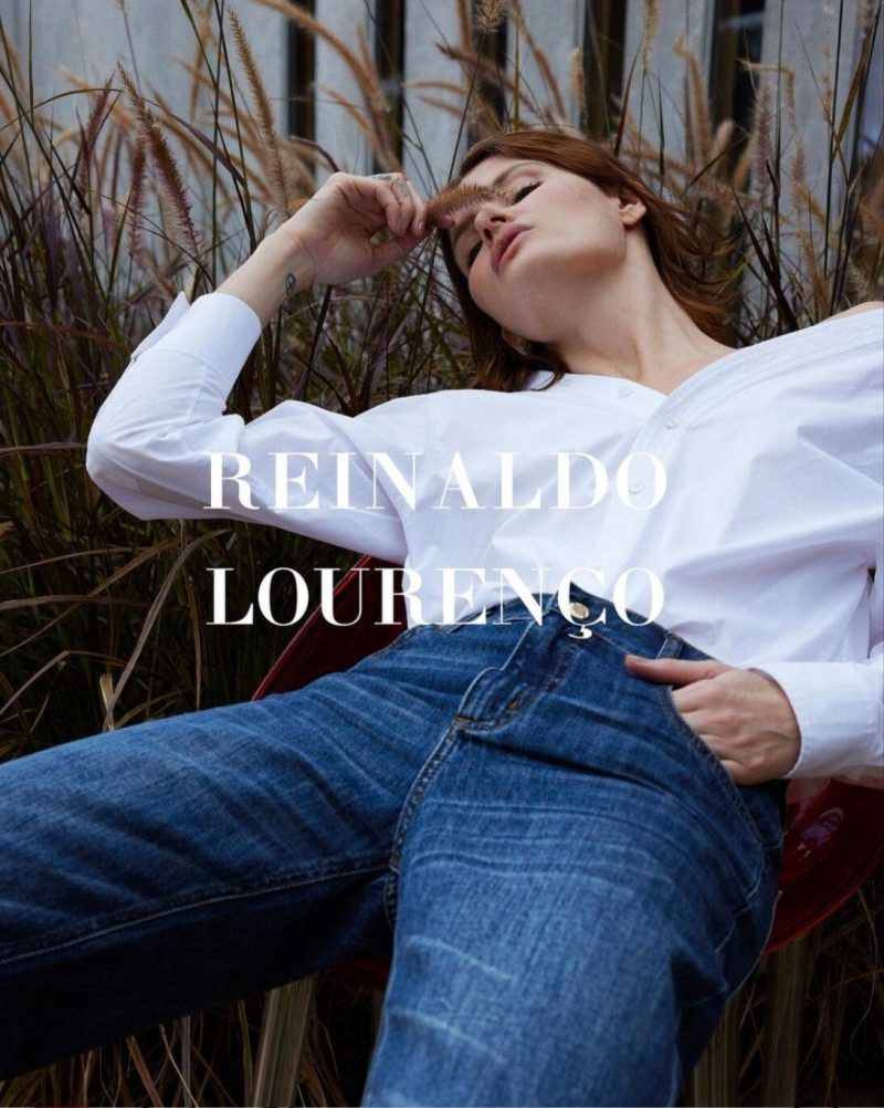 Isabeli Fontana featured in  the Reinaldo Lourenï¿½o advertisement for Autumn/Winter 2024