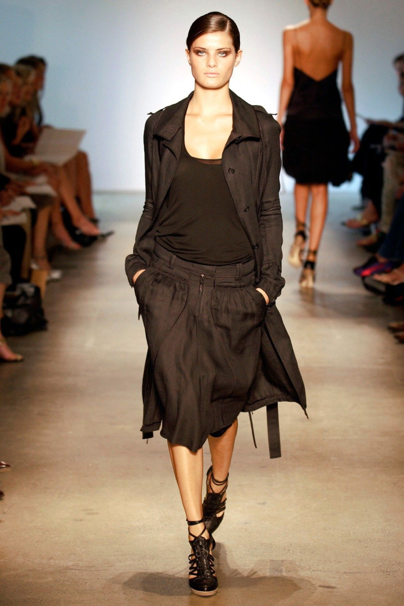 Isabeli Fontana featured in  the Phi fashion show for Spring/Summer 2005