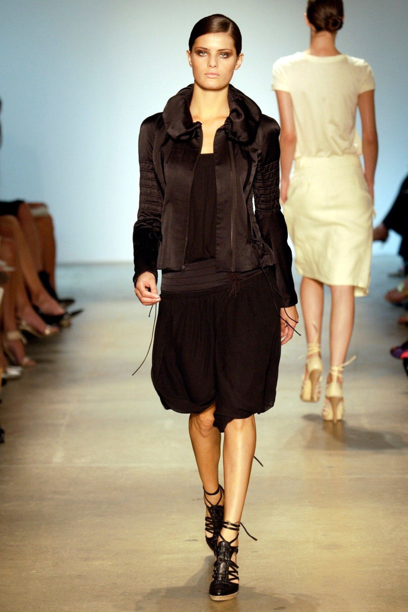 Isabeli Fontana featured in  the Phi fashion show for Spring/Summer 2005