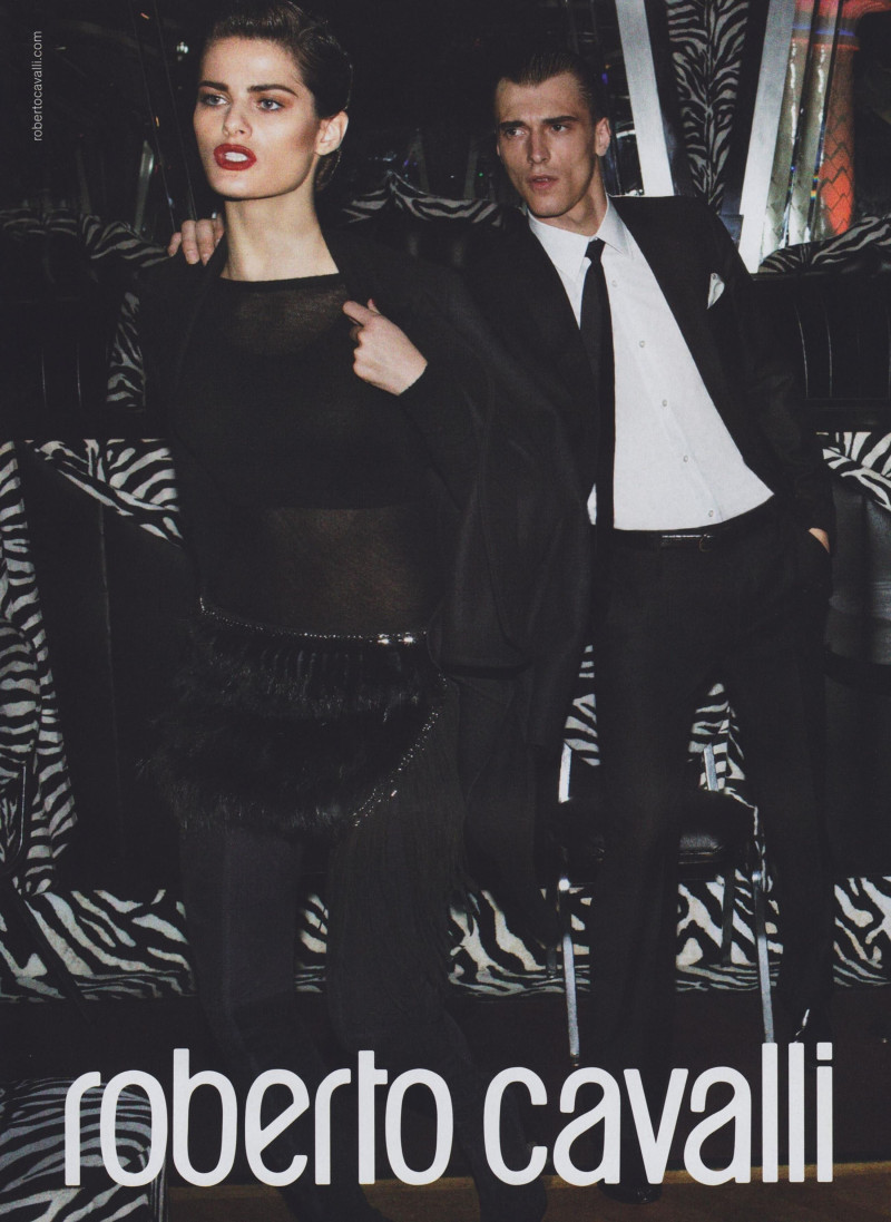 Isabeli Fontana featured in  the Roberto Cavalli advertisement for Autumn/Winter 2009