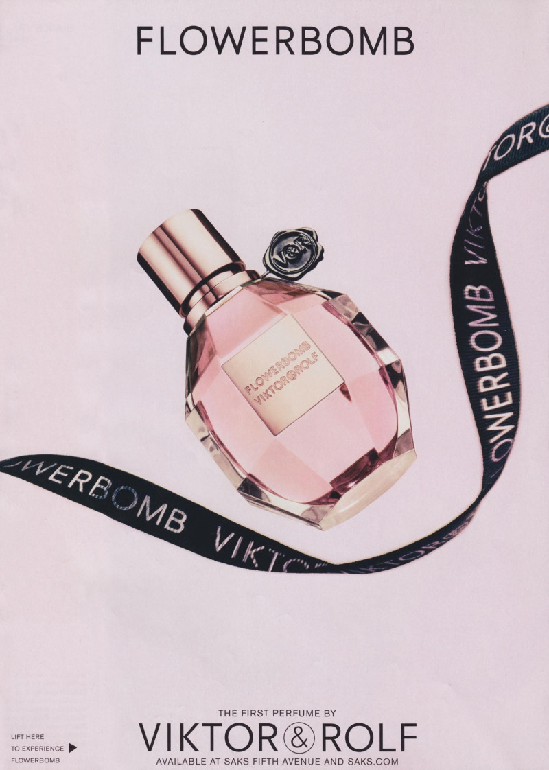 Viktor & Rolf Fragrance Flowerbomb advertisement for Spring/Summer 2009