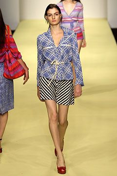 Clements Ribeiro fashion show for Spring/Summer 2004