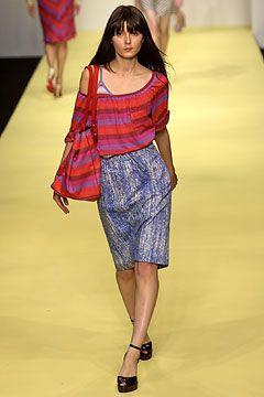 Clements Ribeiro fashion show for Spring/Summer 2004