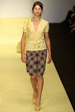 Clements Ribeiro fashion show for Spring/Summer 2004