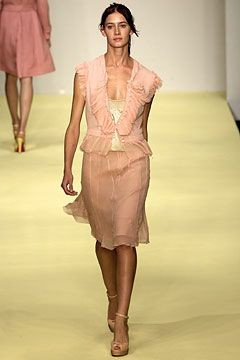 Clements Ribeiro fashion show for Spring/Summer 2004
