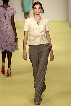 Clements Ribeiro fashion show for Spring/Summer 2004