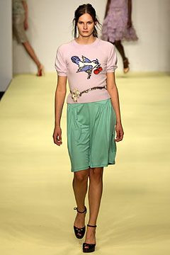 Clements Ribeiro fashion show for Spring/Summer 2004