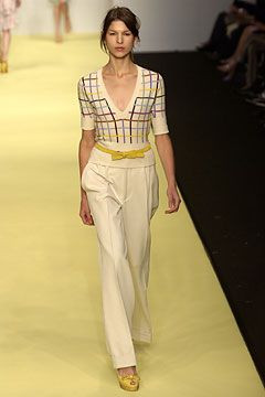 Clements Ribeiro fashion show for Spring/Summer 2004