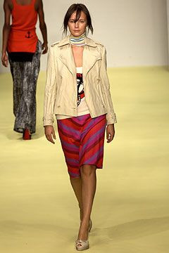 Clements Ribeiro fashion show for Spring/Summer 2004