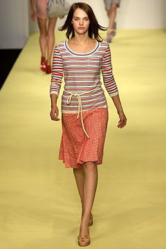 Clements Ribeiro fashion show for Spring/Summer 2004
