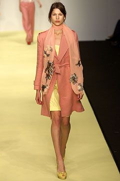 Clements Ribeiro fashion show for Spring/Summer 2004