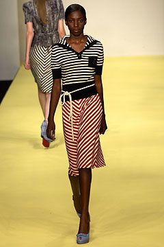 Clements Ribeiro fashion show for Spring/Summer 2004