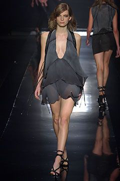 Costume National fashion show for Spring/Summer 2004