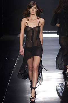 Costume National fashion show for Spring/Summer 2004
