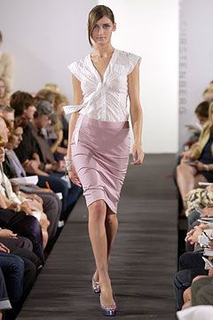 Diane Von Furstenberg fashion show for Spring/Summer 2004