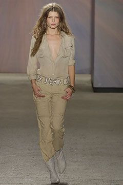 DKNY fashion show for Spring/Summer 2004